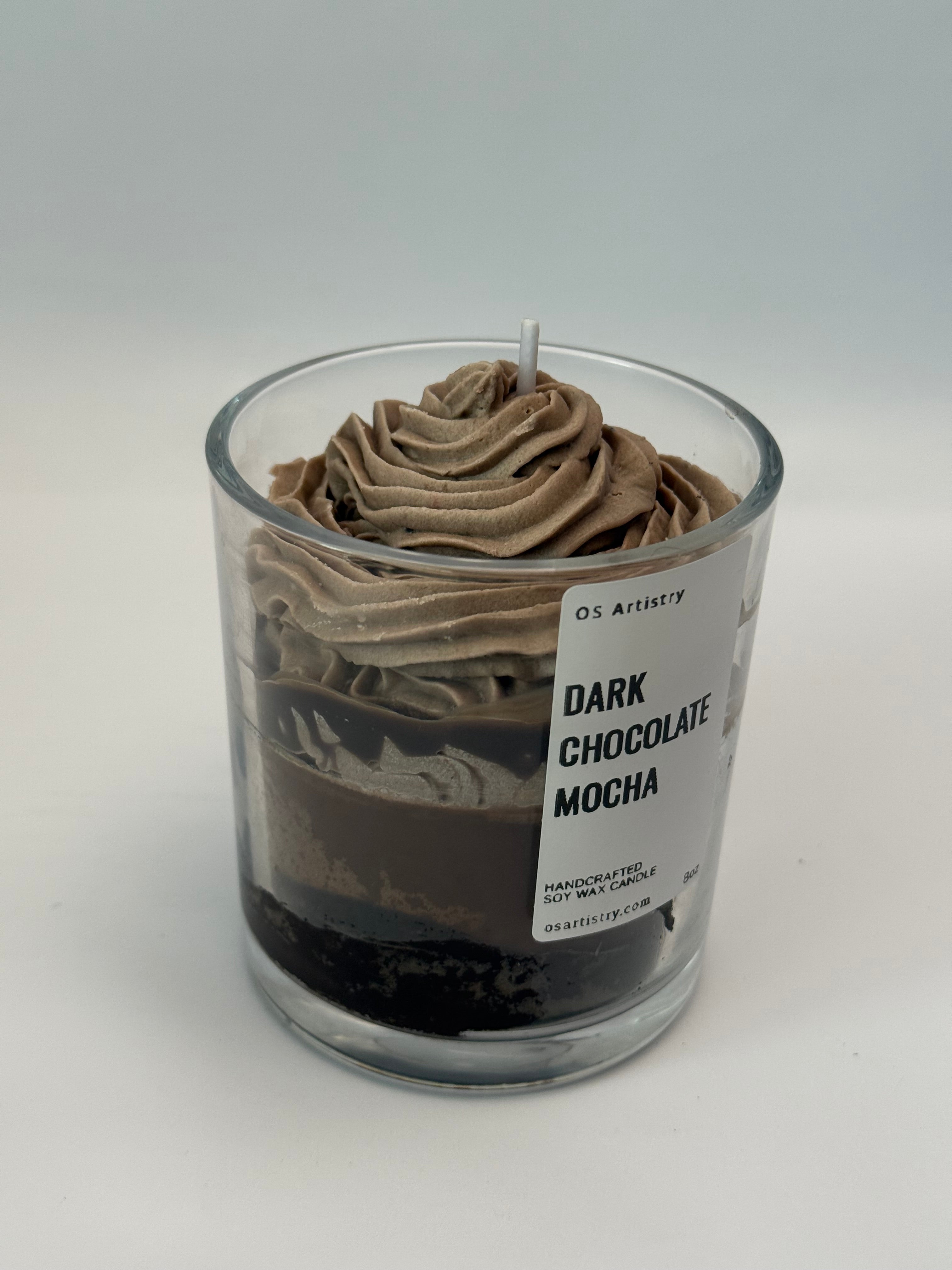 DARK CHOCOLATE MOCHA CANDLE 8oz