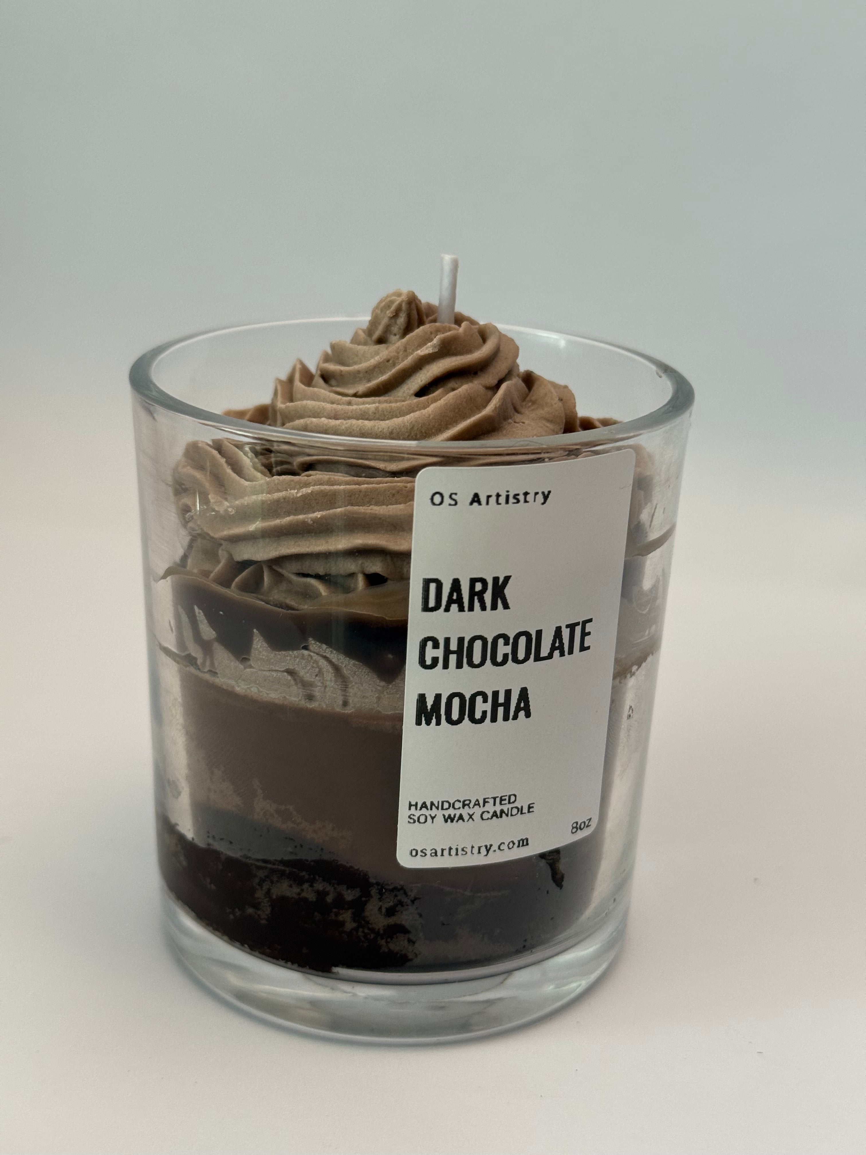 DARK CHOCOLATE MOCHA CANDLE 8oz