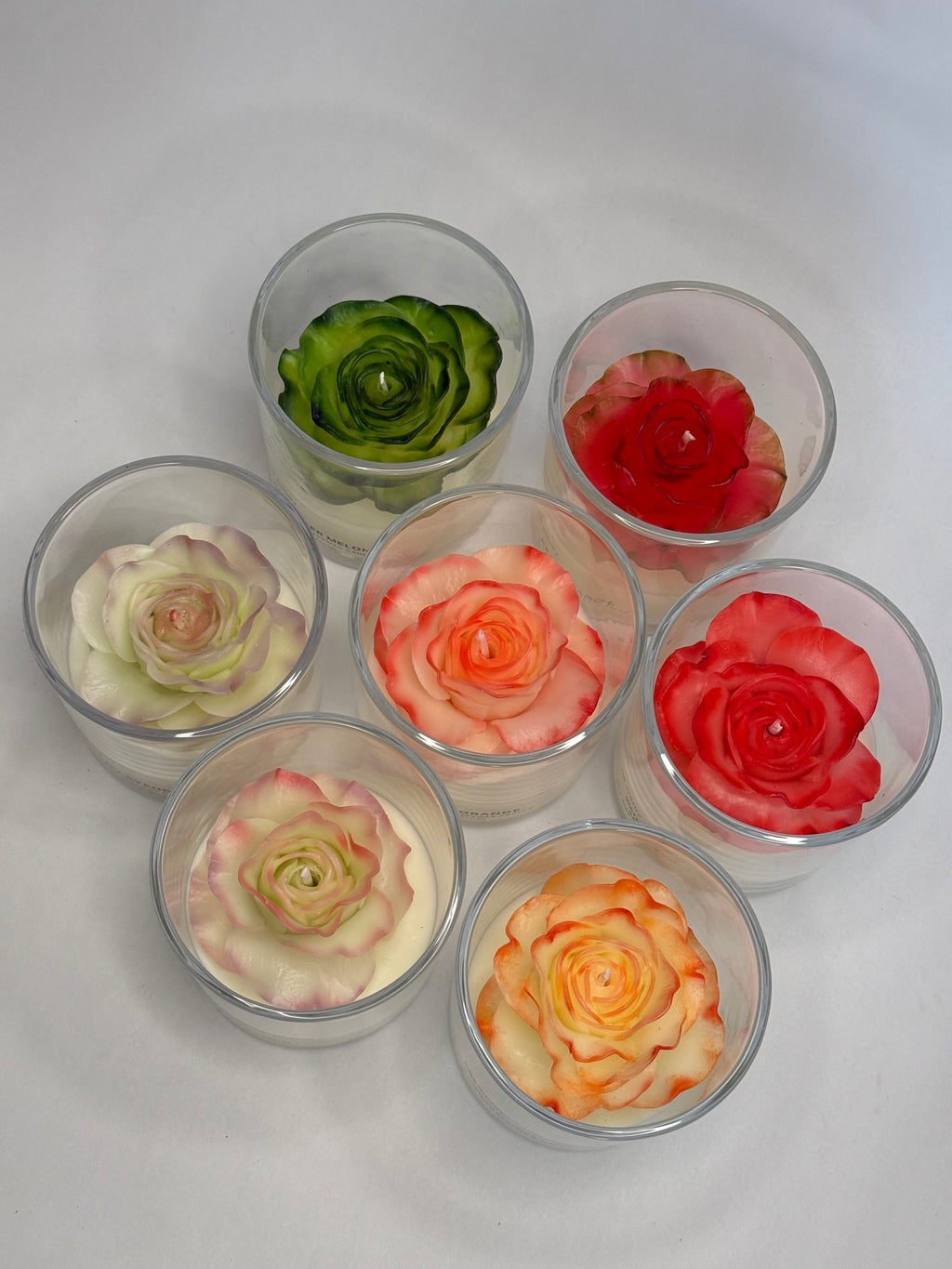Rose Handcrafted Candle | 8 oz Beeswax and Soy Wax