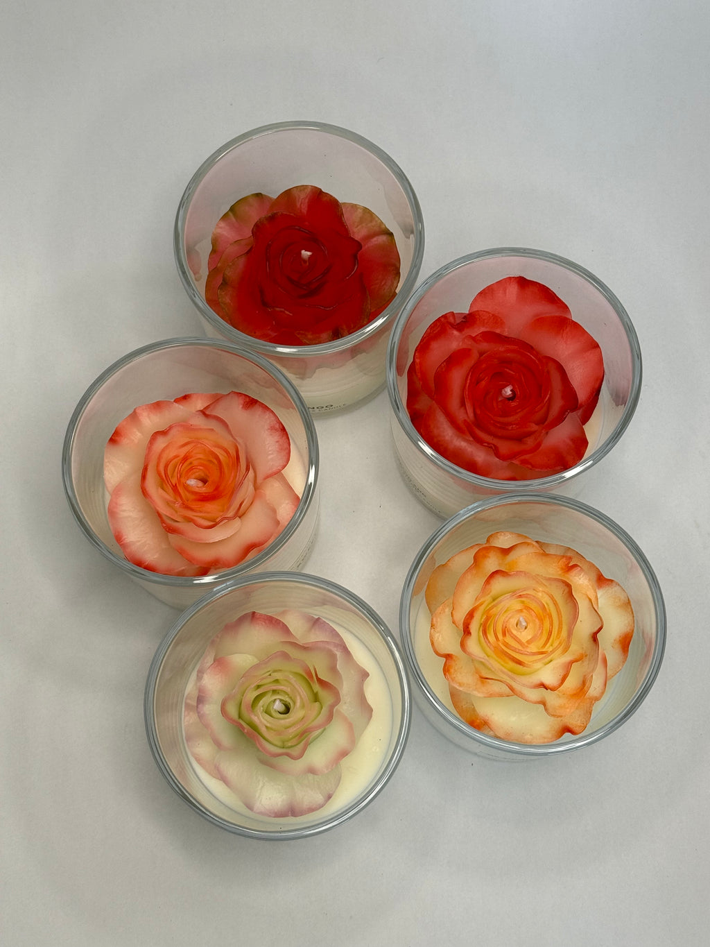 Rose Handcrafted Candle | 8 oz Beeswax and Soy Wax